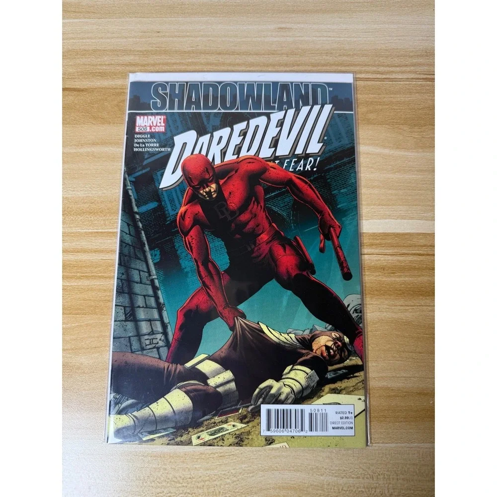 Shadowland Daredevil #508 Comic Book Marvel 2010 Diggle Johnston